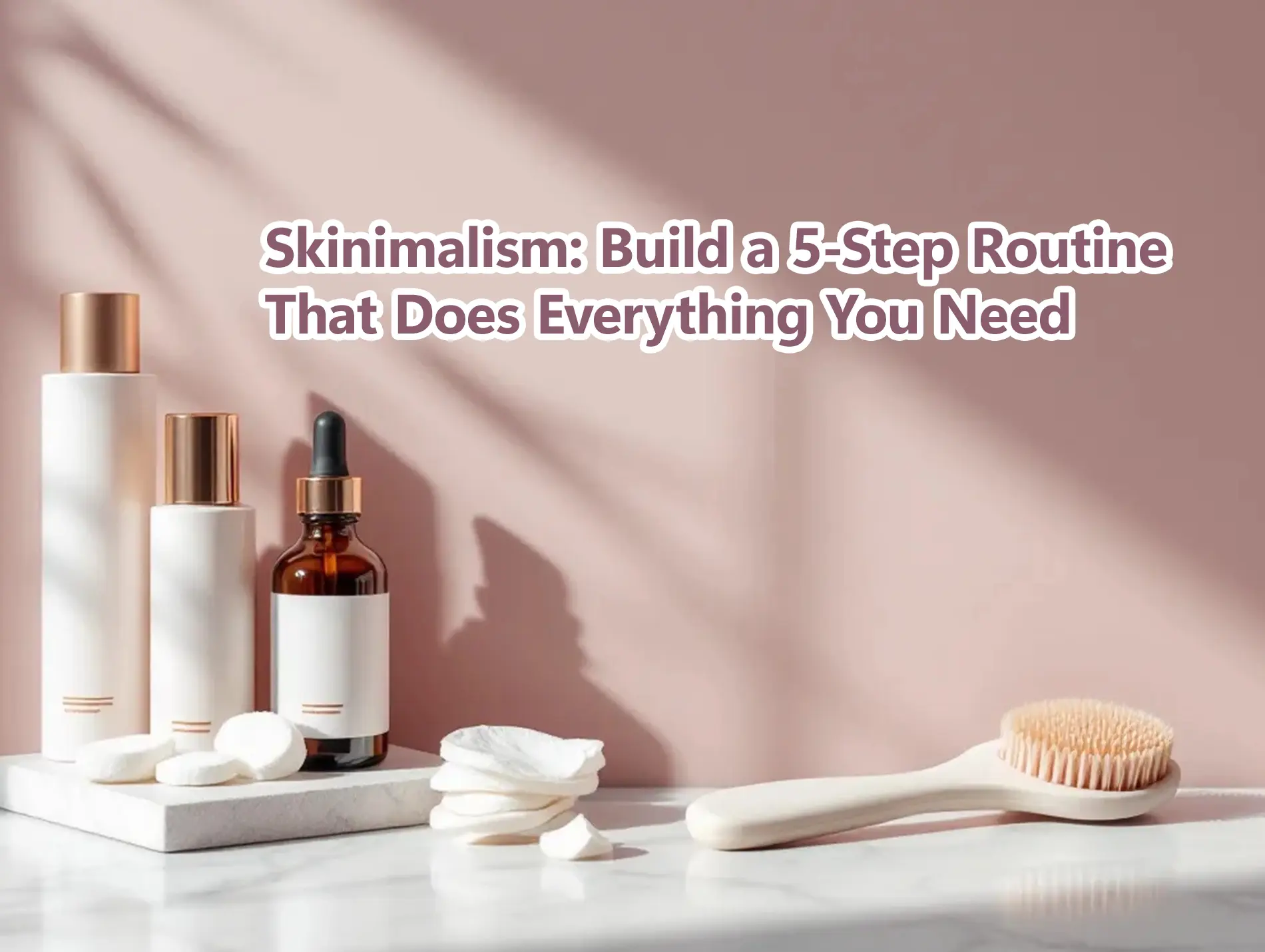 Skinimalism: The 5-Step Routine That Actually Works
