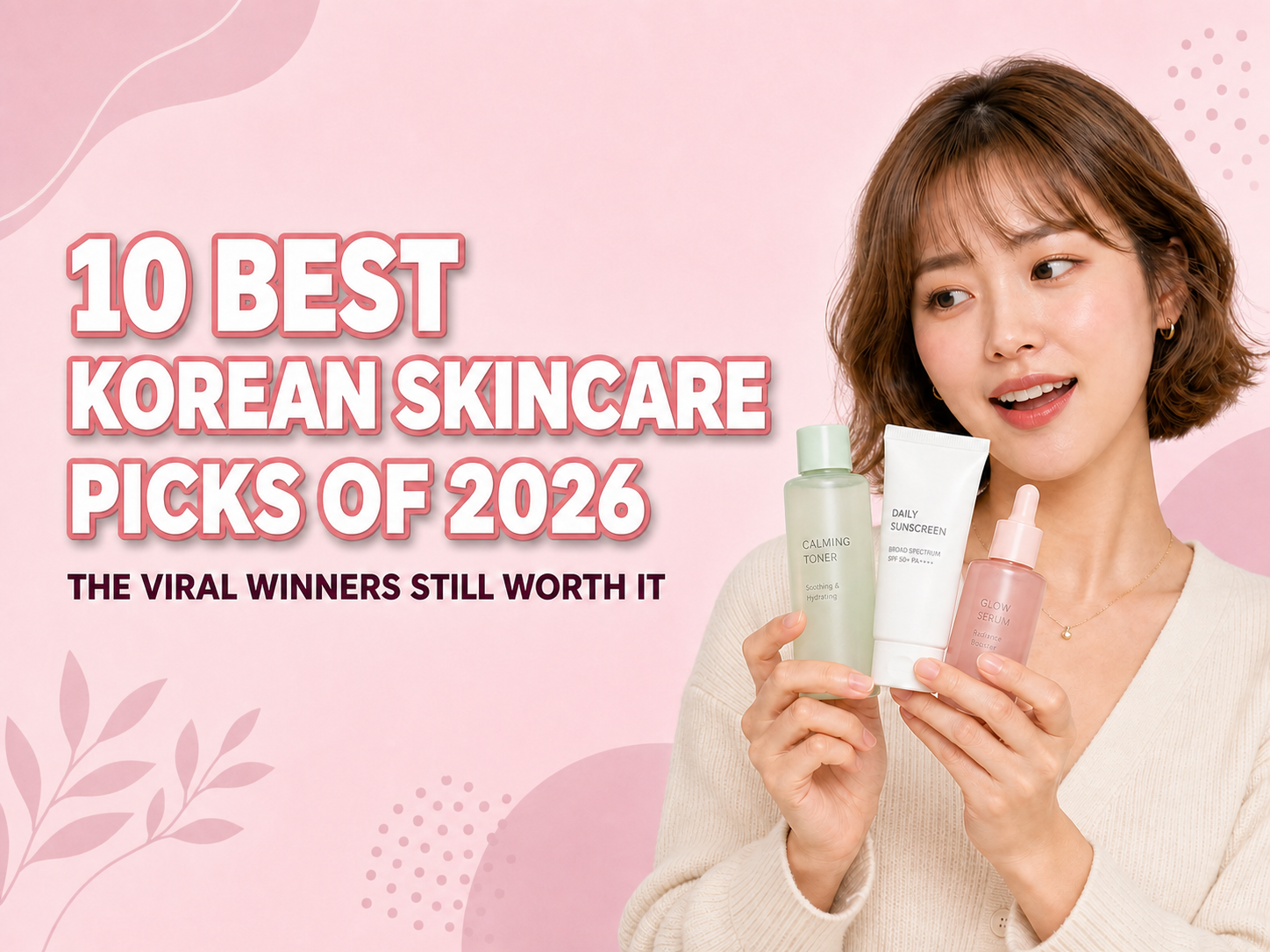 Miso holding MYFIOR's best Korean skincare product picks of 2026