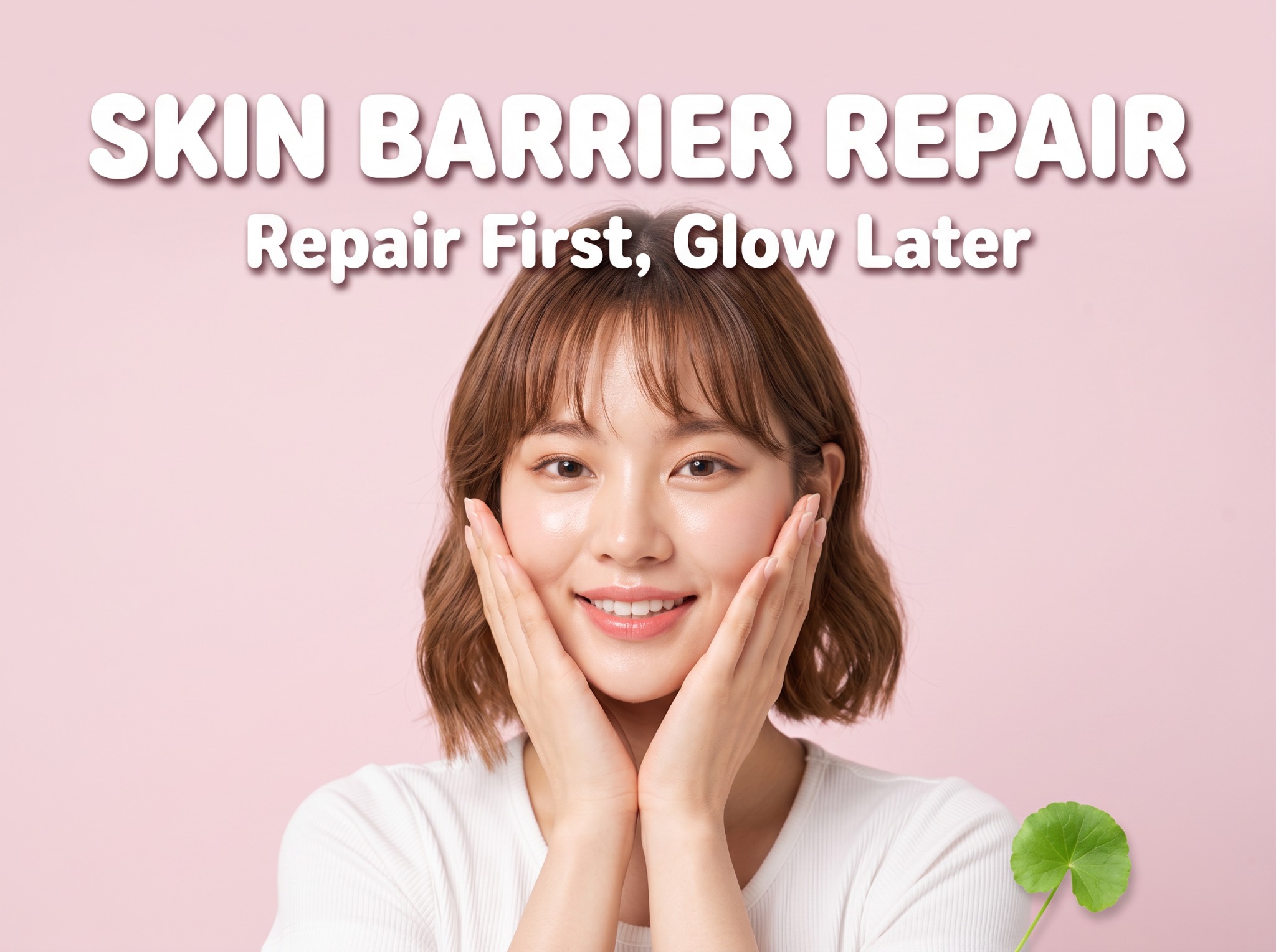Skin barrier repair and K-Beauty skincare routine for healthy, glowing skin